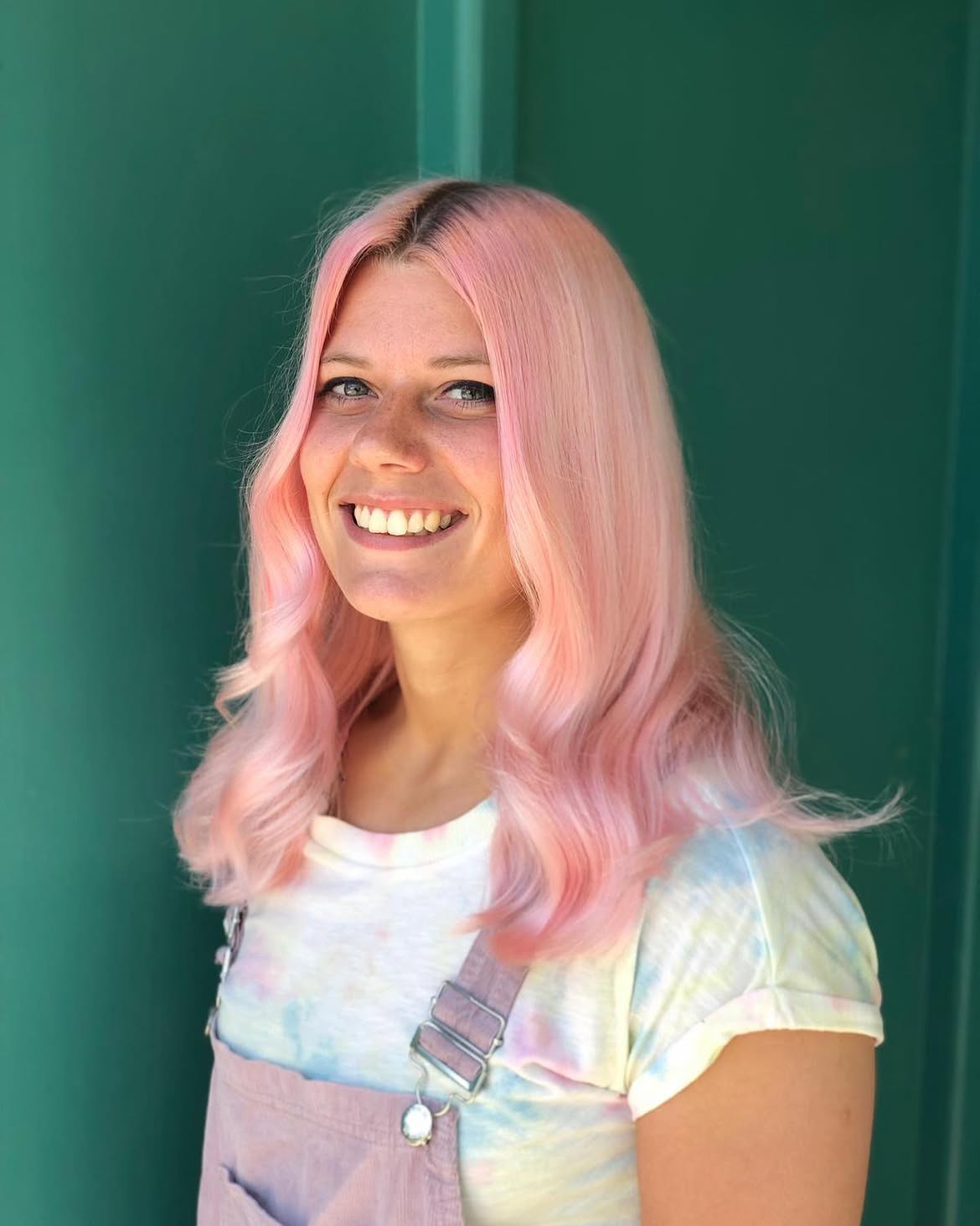 Soft Pastel Pink Beach Waves
