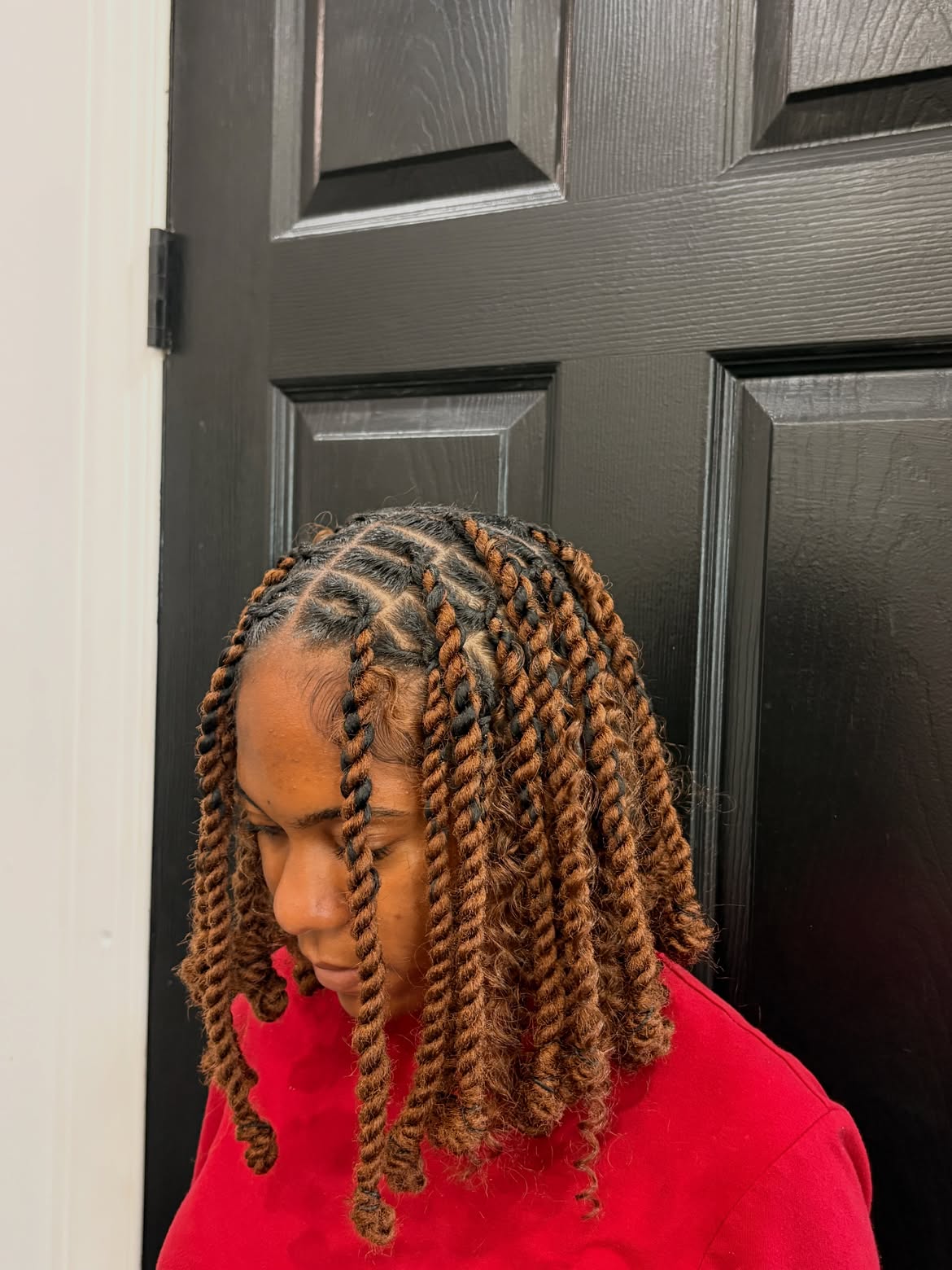 Warm Copper Twists With Defined Coil Ends