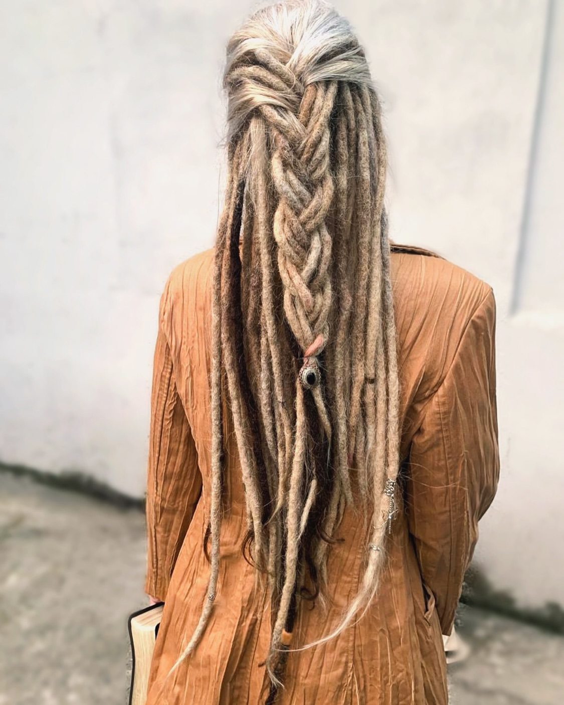 Bohemian Braided Dreads With Accessories