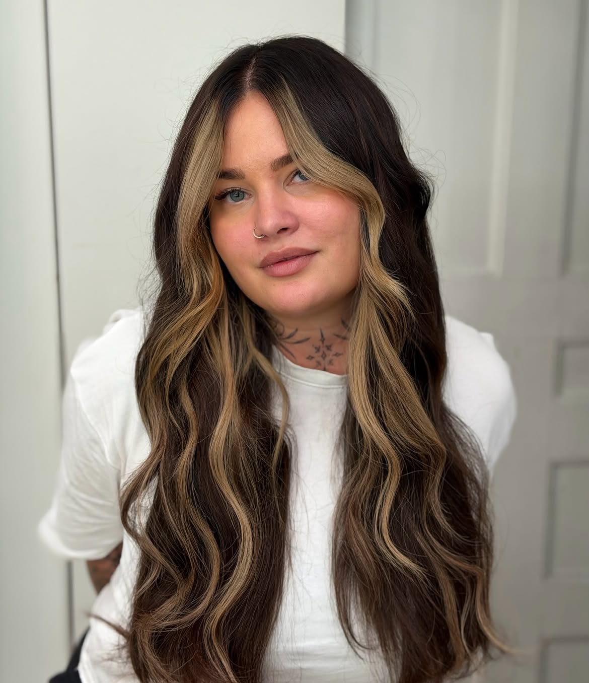 Bold Money Piece Chunky Highlights