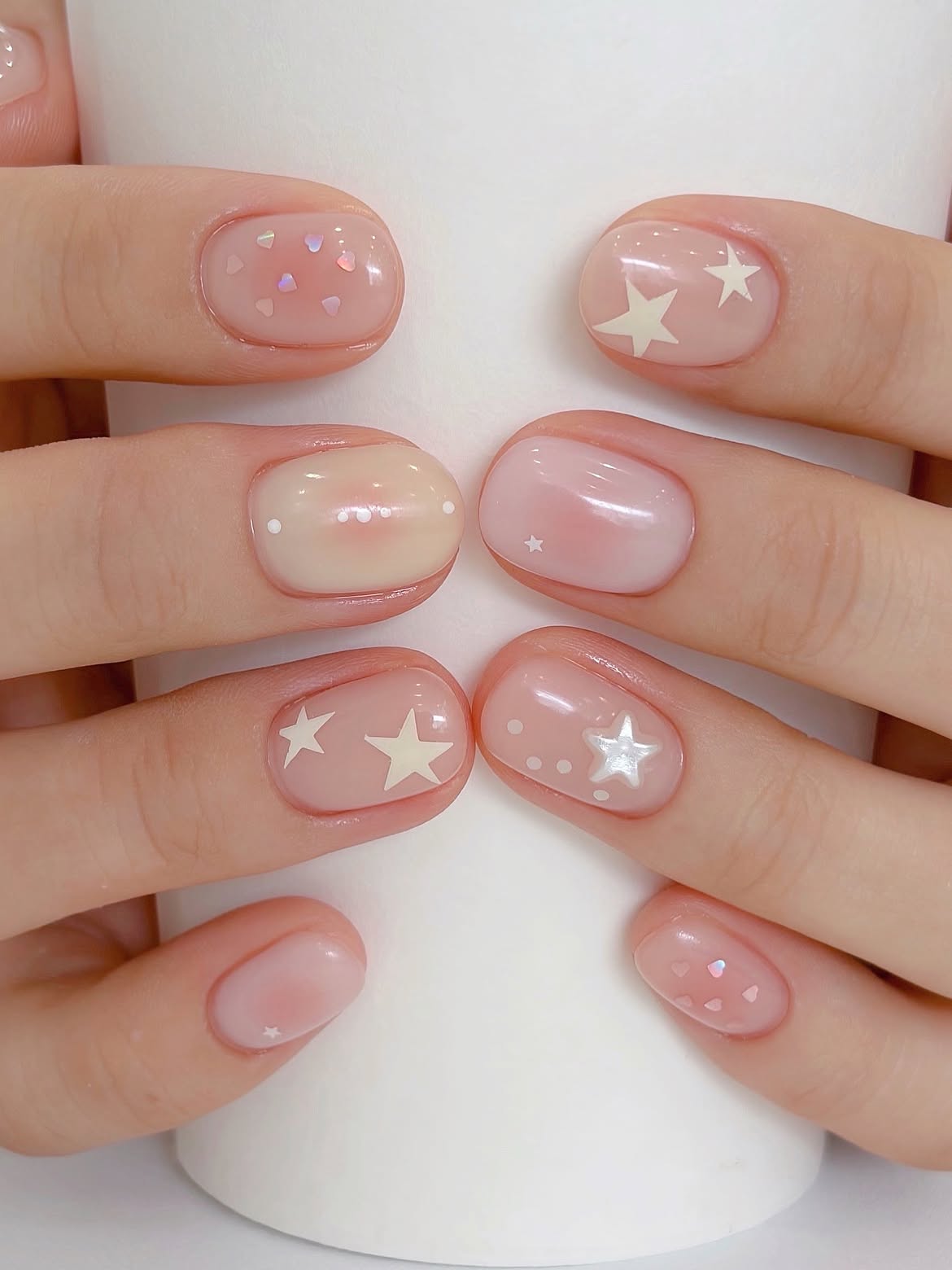 Celestial Dream Cloud Starry Sky Nails