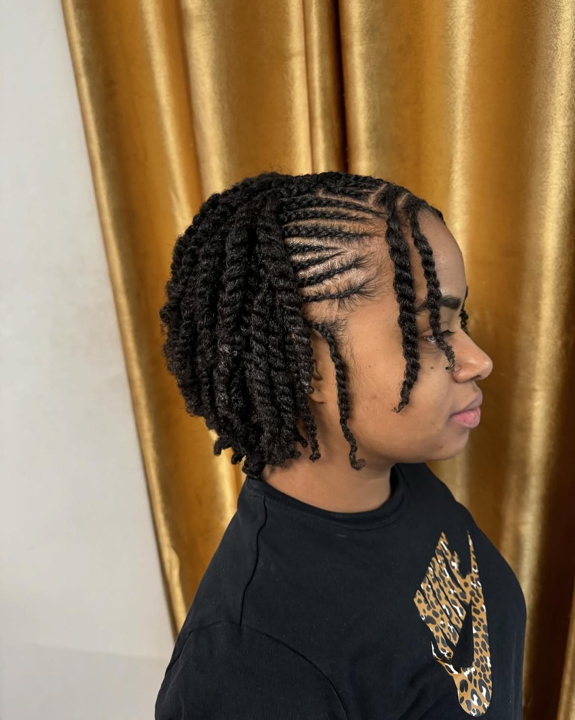 Chic Braided Mini Twists With Defined Ends