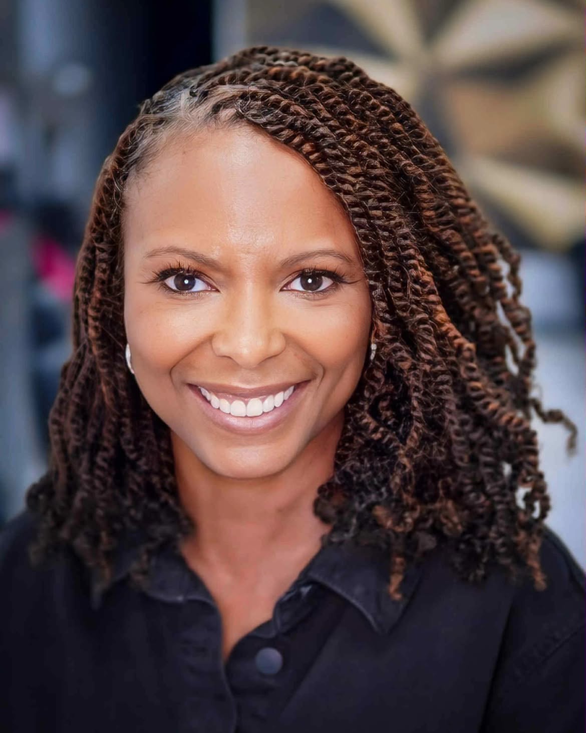 Chic Medium Length Two-Strand Twists