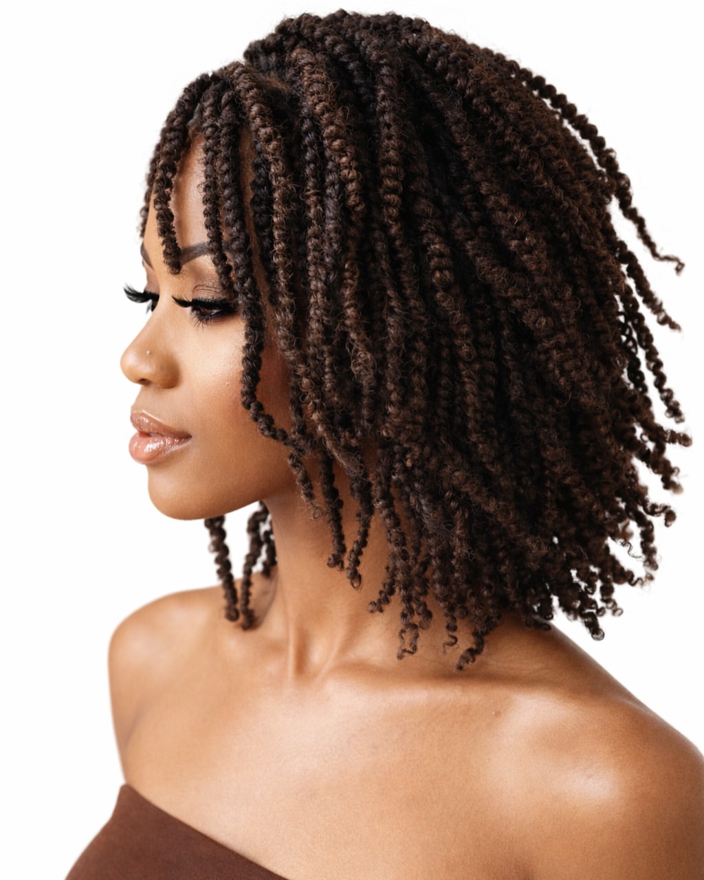 Chic Mini Twists With Defined Ends