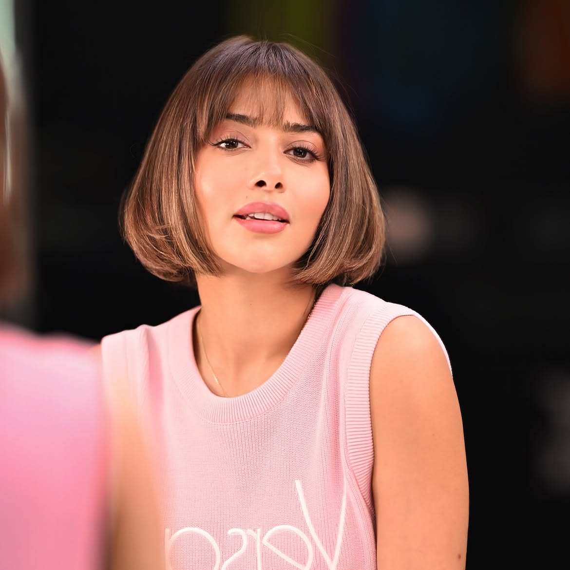 Classic French Bob With Soft Wispy Fringe