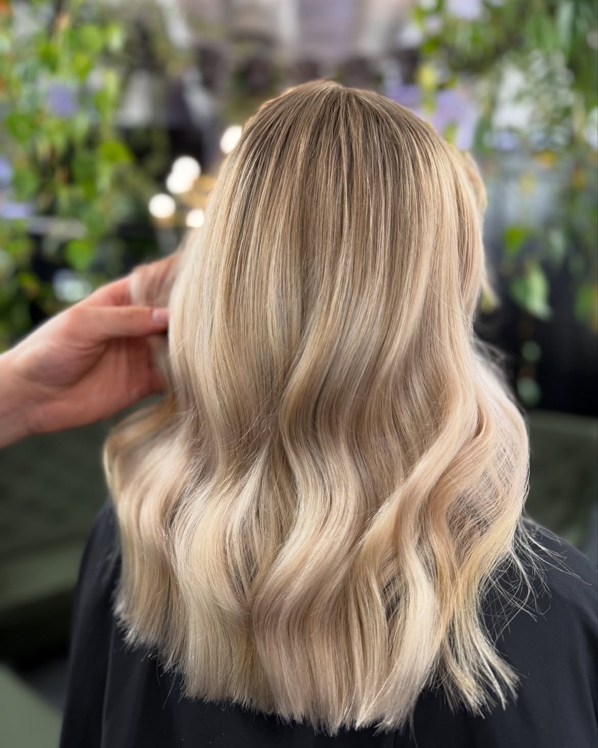 Dimensional Ash Blonde With Soft Lived In Waves
