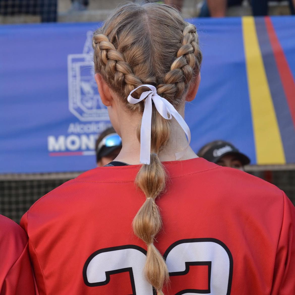 Double Dutch Braids with Bubble Ponytail