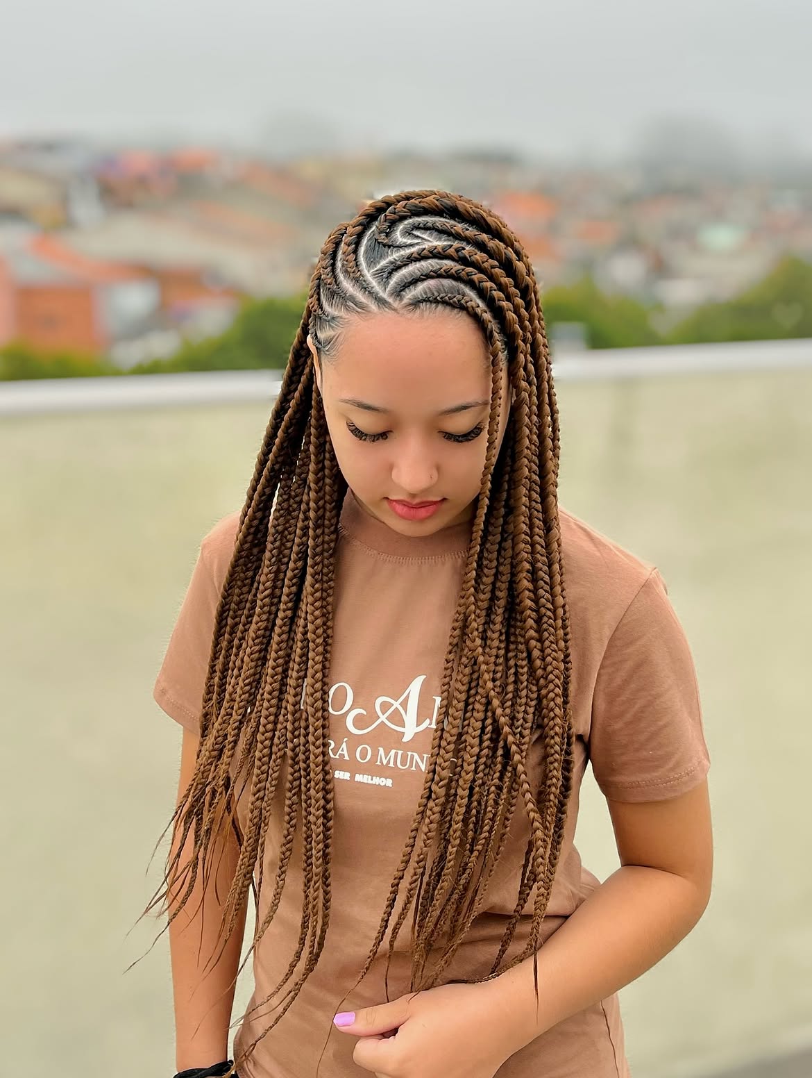 Elegant Feed-In Braids With Defined Parts