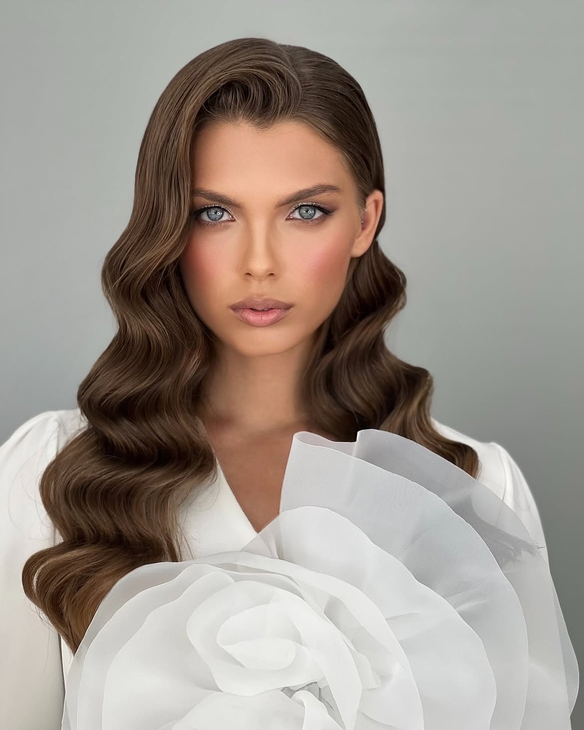 Hollywood Waves With Deep Side Part