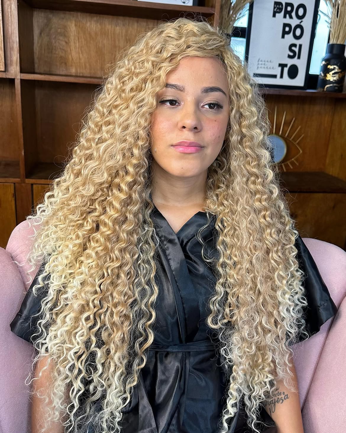 Honey Blonde Spiral Crochet Box Braids