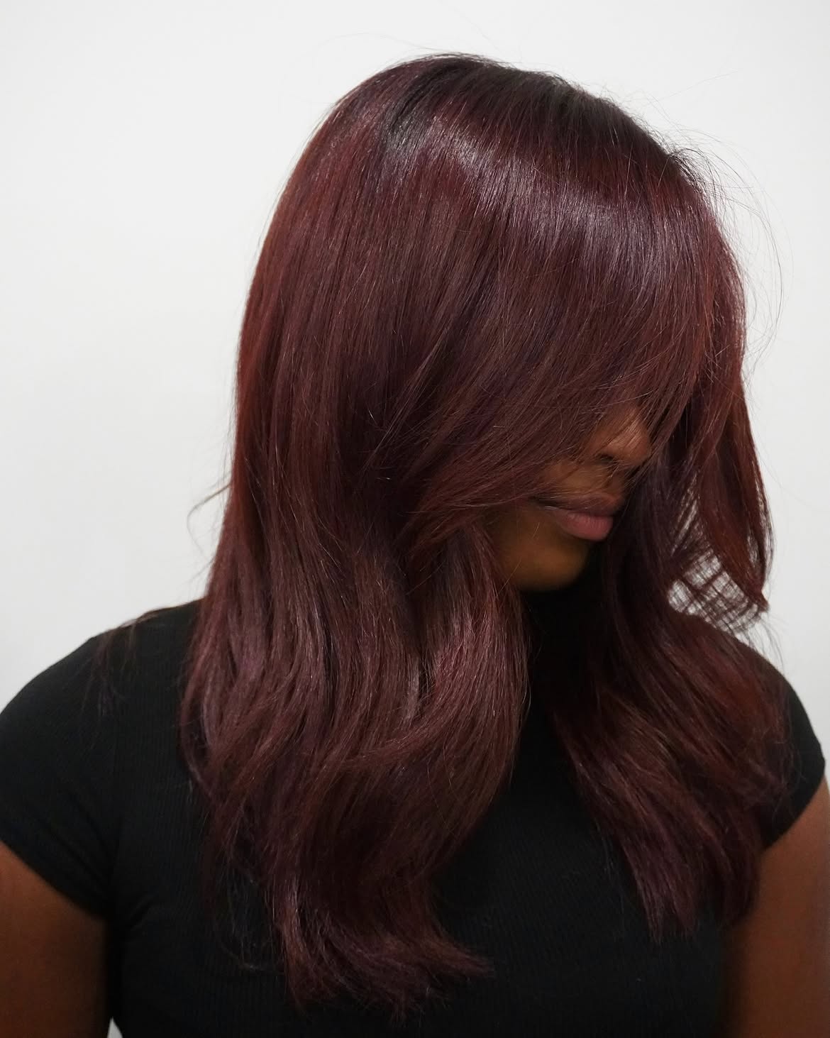Rich Mahogany Red-Brown With Subtle Layers