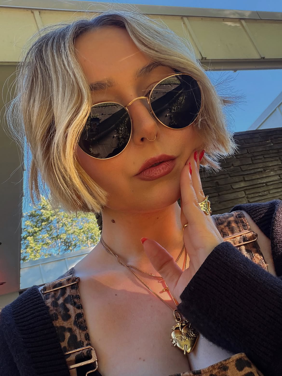 Tousled Blonde Bob With Subtle Beach Waves