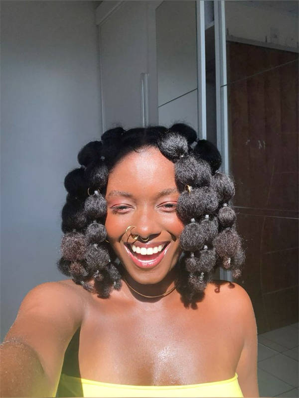 Layered Shoulder Length Defined Coils, Coily — 4c Hair