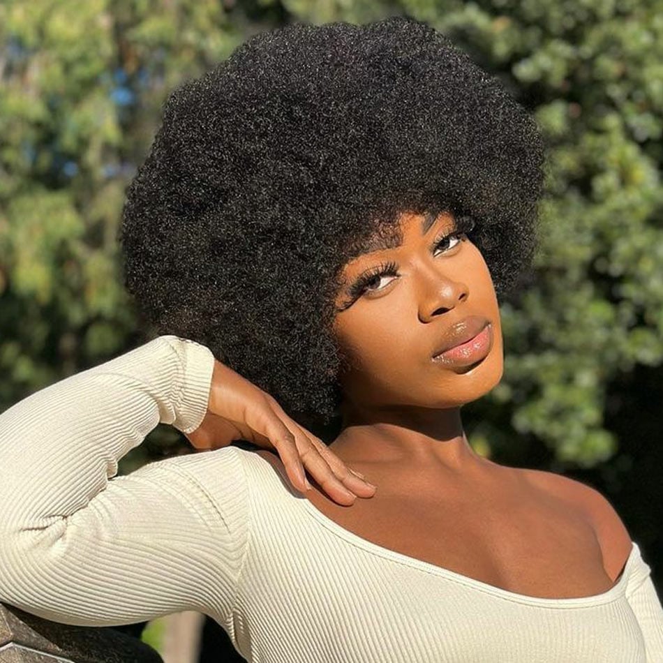 Massive Volume Mid-Back Afro — 4c Hair