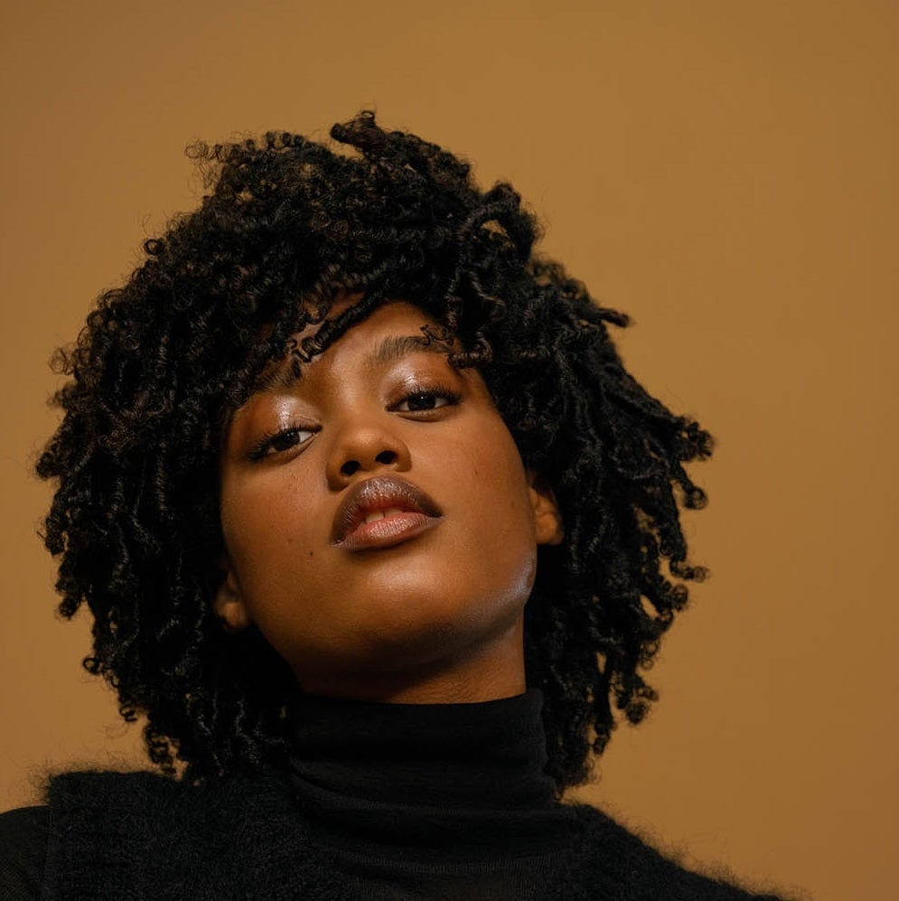 Collarbone Length Air Dried Defined Coils — 4c Hair