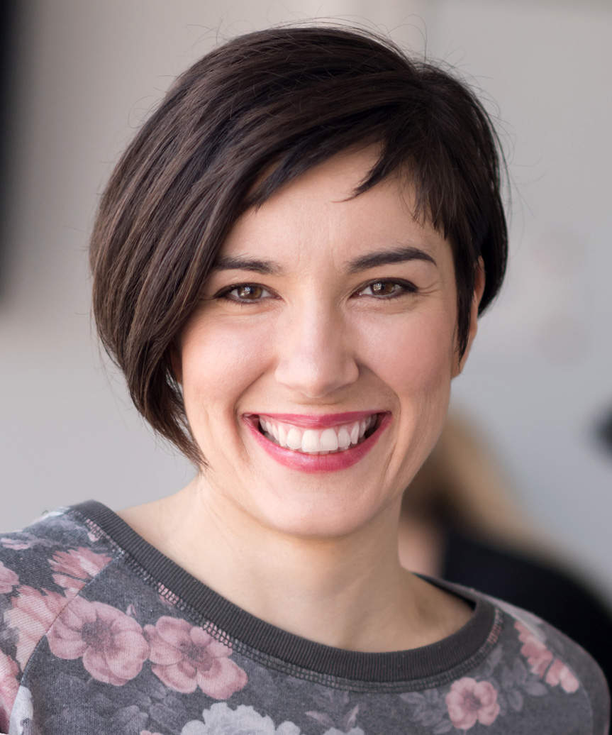 Polished Dark Brown Asymmetrical Bob Polished Dark Brown Asymmetrical Bob