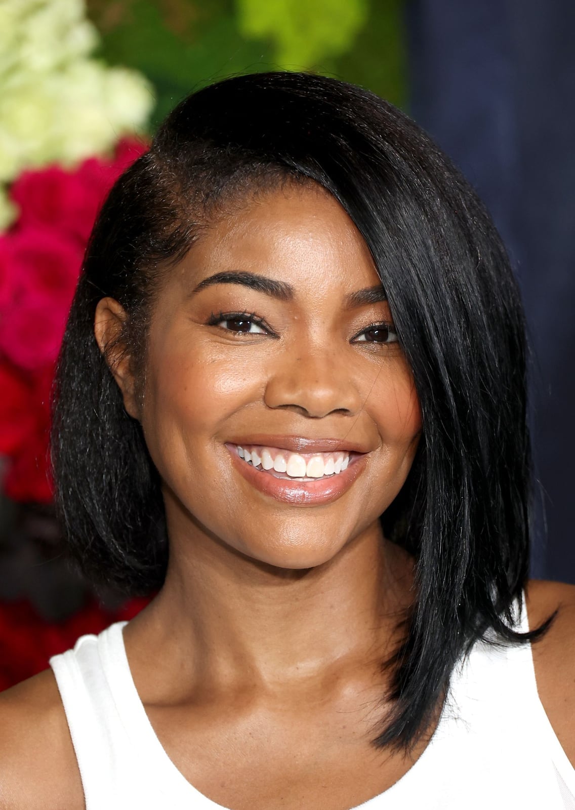 Straight Black Asymmetrical Bob Straight Black Asymmetrical Bob
