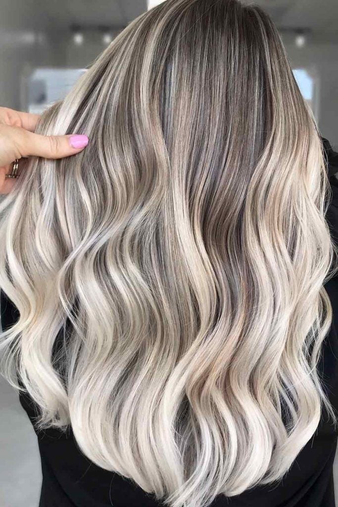Ash Blonde With Beige And Platinum Balayage — Balayage Hair