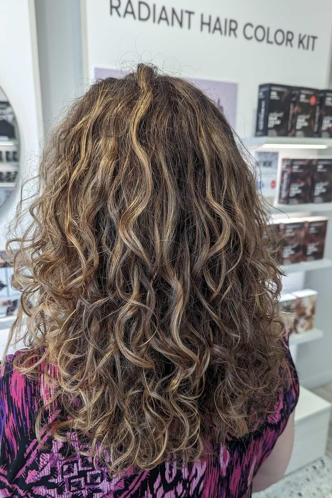 Shoulder Length Brown Balayage With Blonde Highlights — Balayage Hair