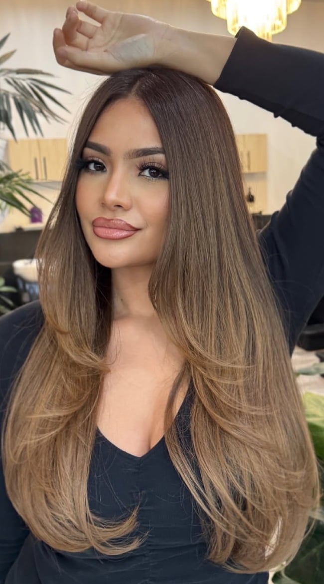 Ash Brown Base With Subtle Balayage — Balayage Hair