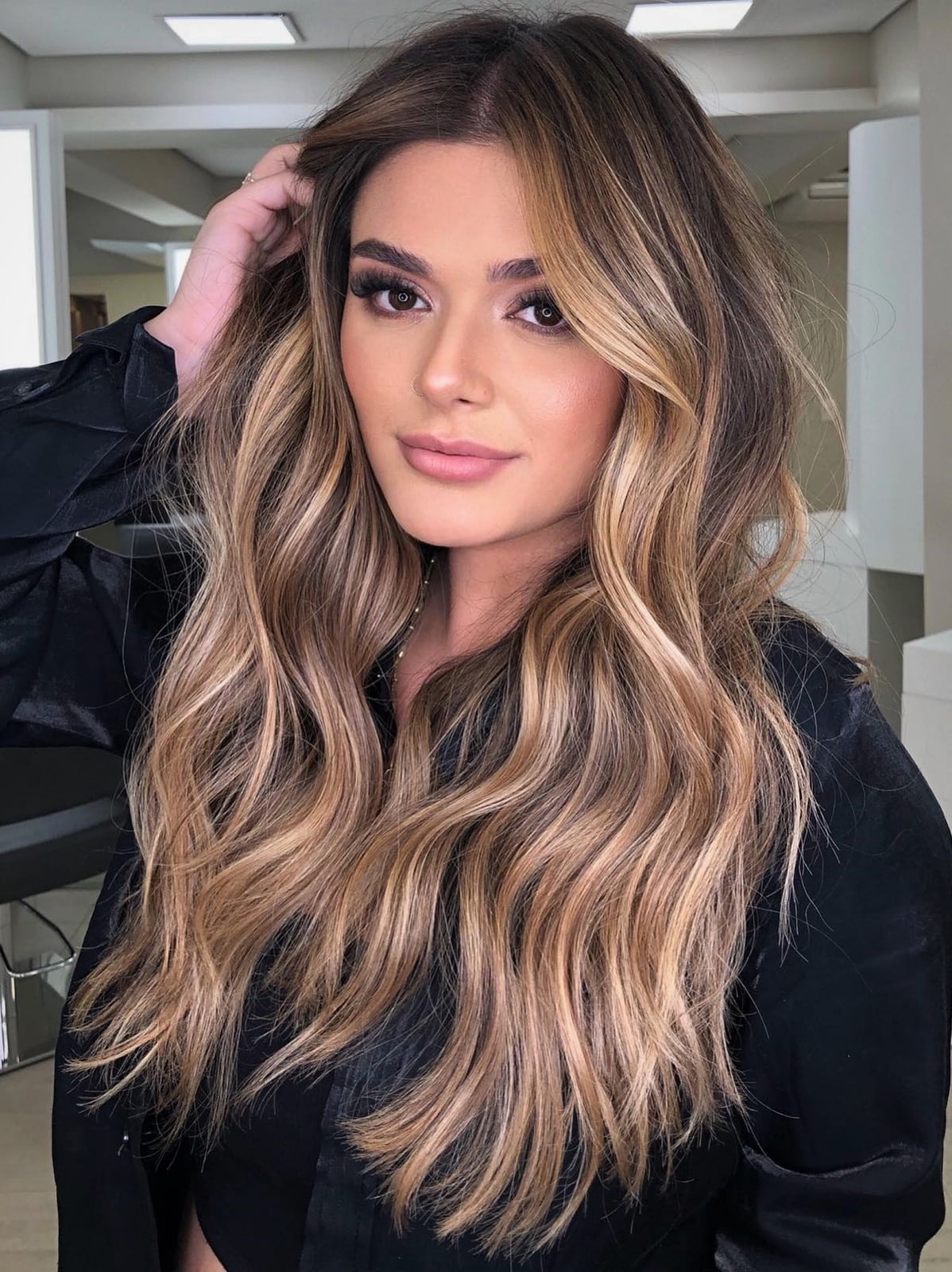 Dark Blonde Base With Ash Blonde Balayage — Balayage Hair
