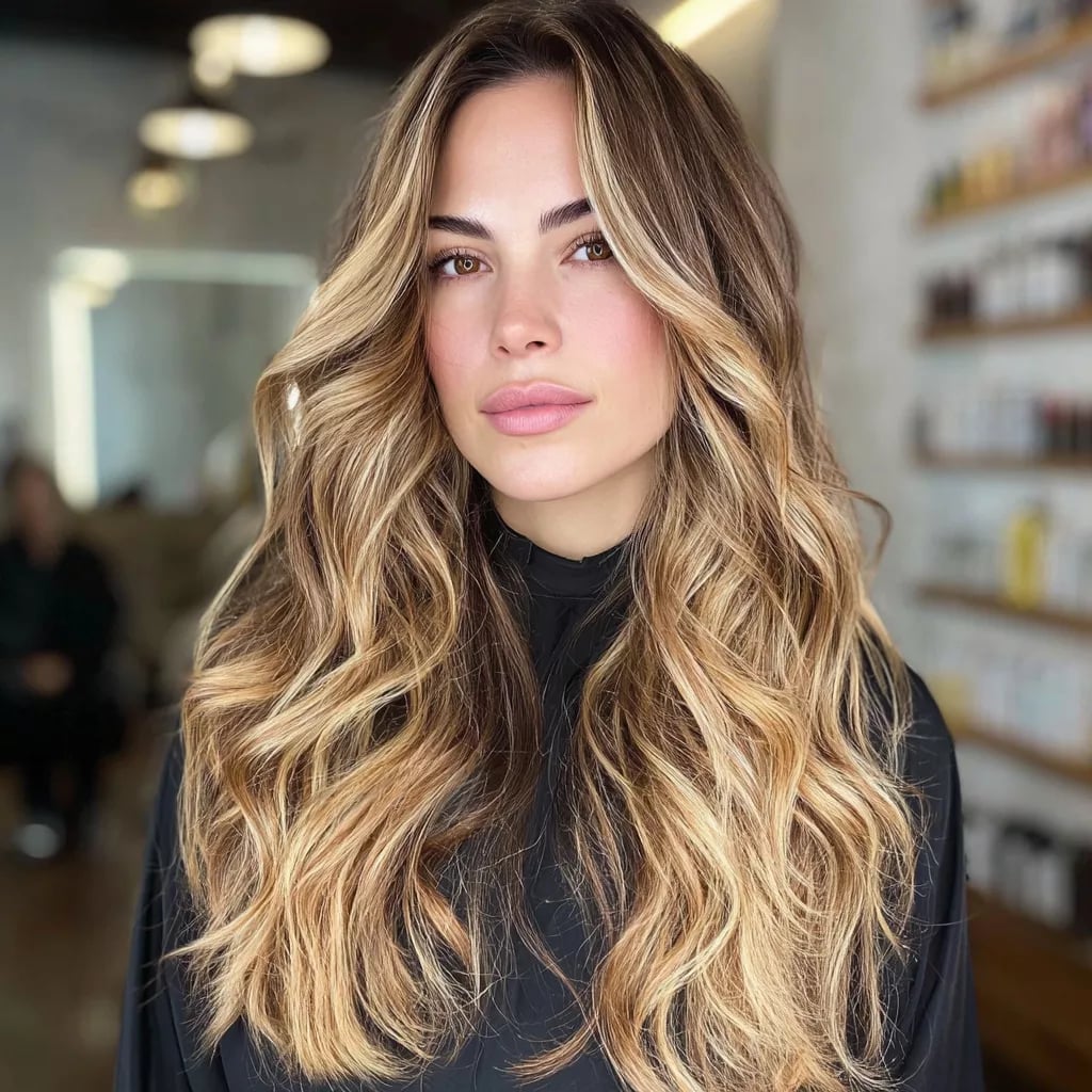 Mid-Back Ash Blonde Balayage — Balayage Hair Blonde