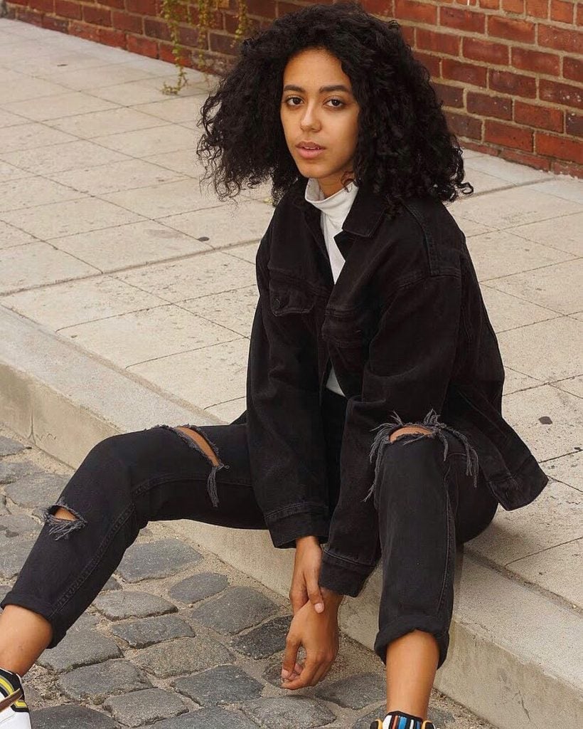 Ripped Black Denim Jacket With Hoodie Ripped Black Denim Jacket With Hoodie — Black Denim Jacket Outfit