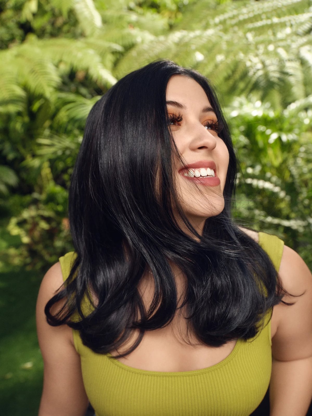 Collarbone Length Straight Fine Hair — Black Hair