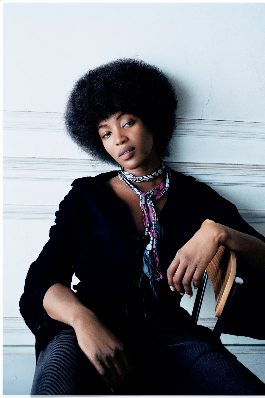 Dark Voluminous Afro With Density — Black Hair