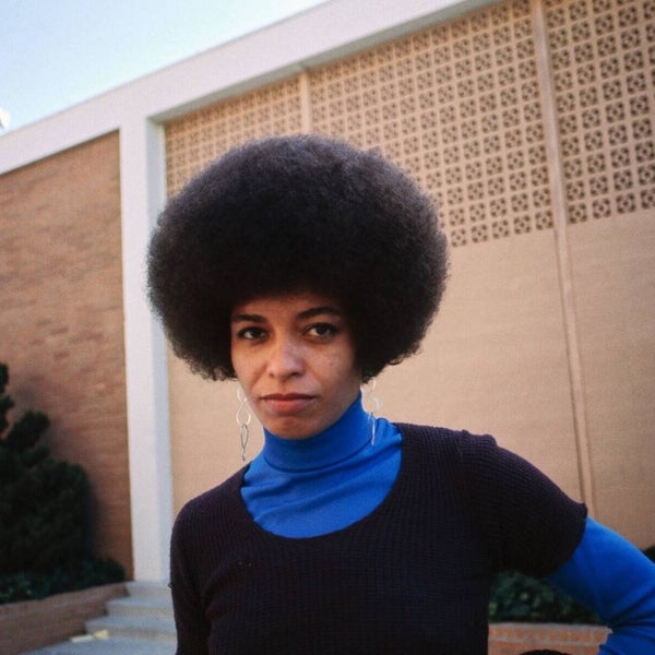 Natural Rounded Afro — Black Hair