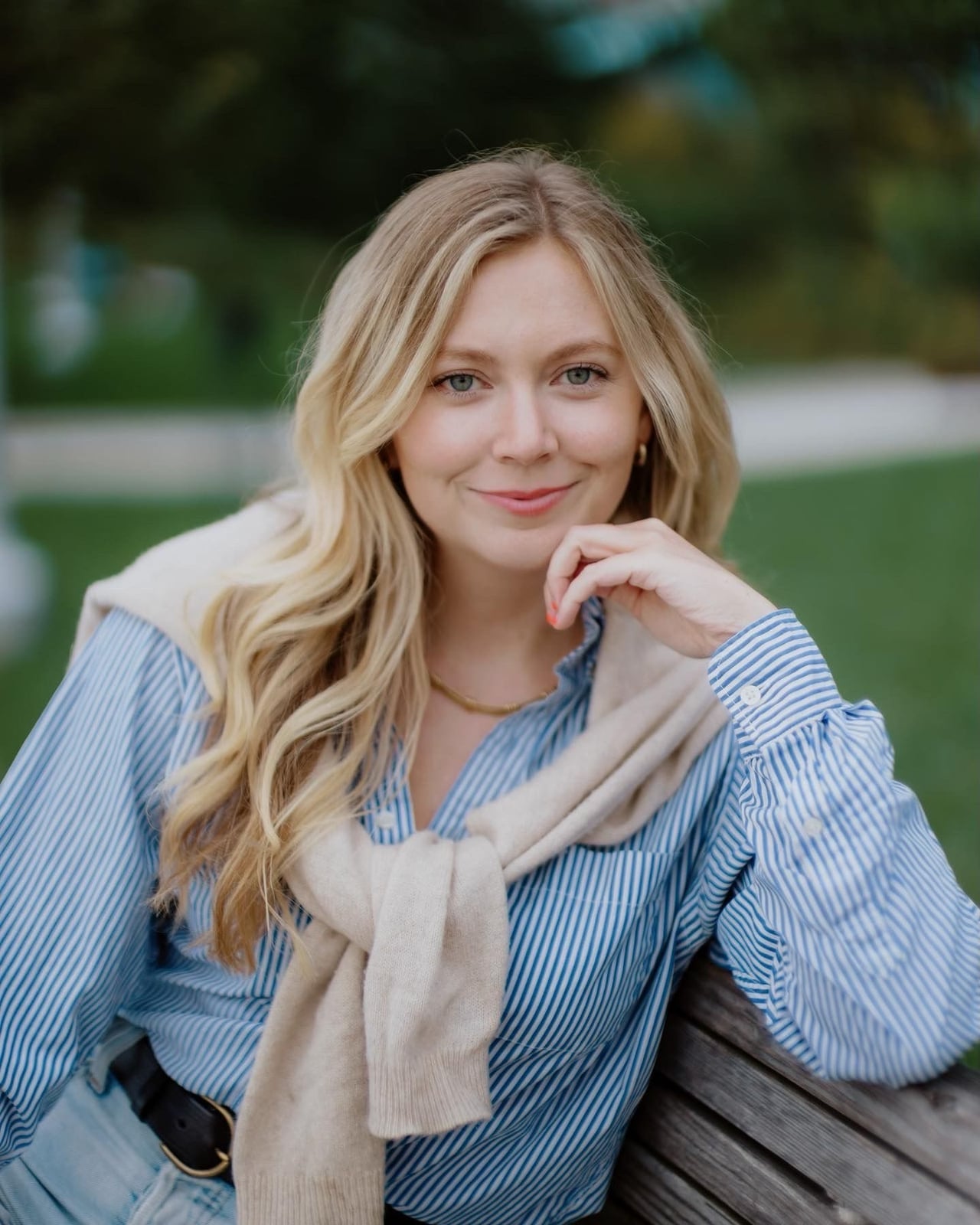 Collarbone Lob With Honey Balayage — Blonde Haircuts