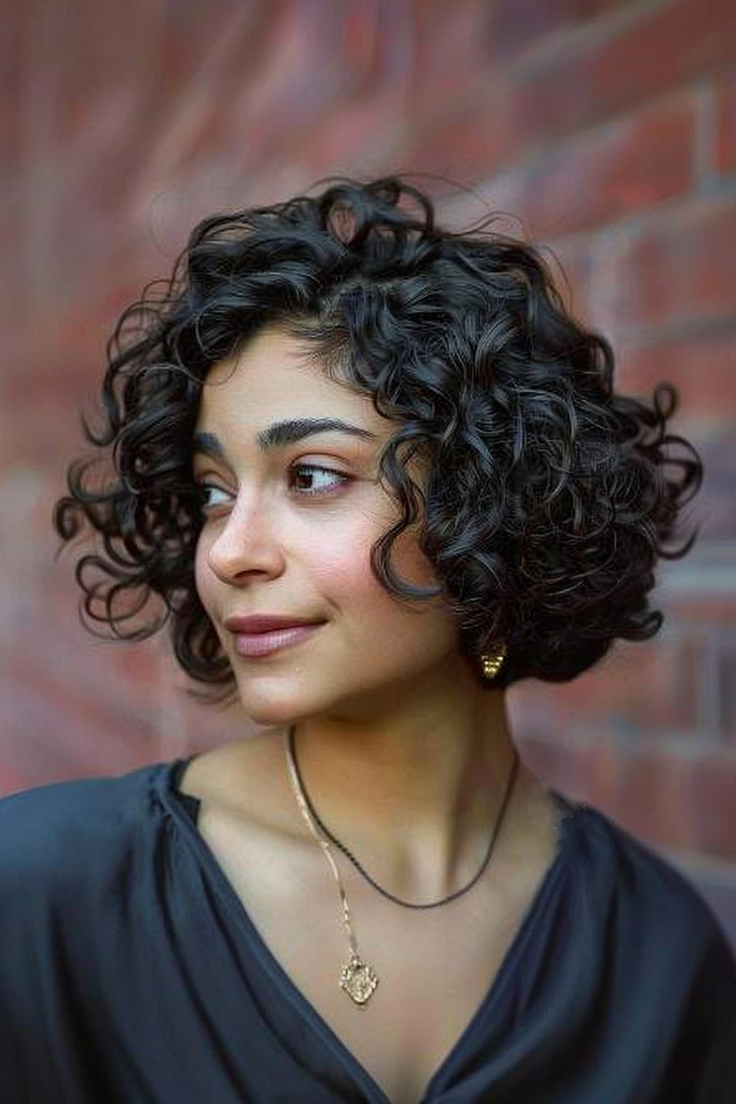 Jaw Length Bob With Defined Curls — Bob Haircuts