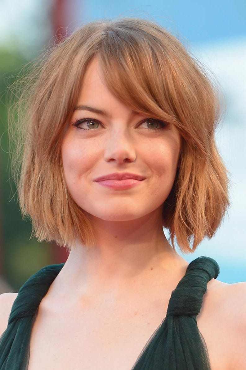 Strawberry Blonde Shaggy Bob — Bob Haircuts