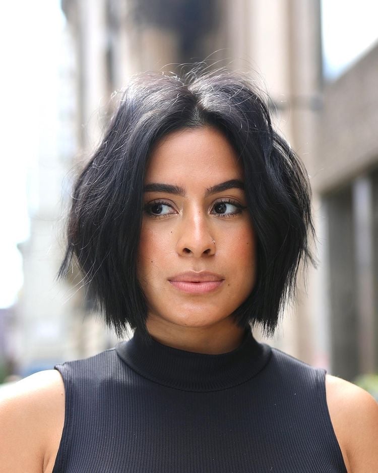 Shaggy Bob With Choppy Layers — Bob Haircuts