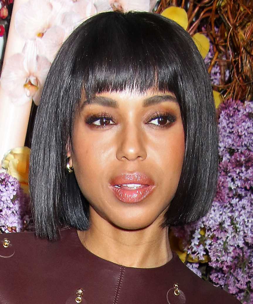 Sleek Black Chin Bob With Blunt Cut — Bob Hairstyles