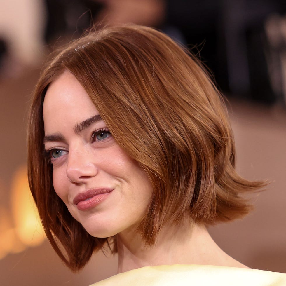 Auburn Blunt Bob With Straight Sleek Finish — Bob Hairstyles