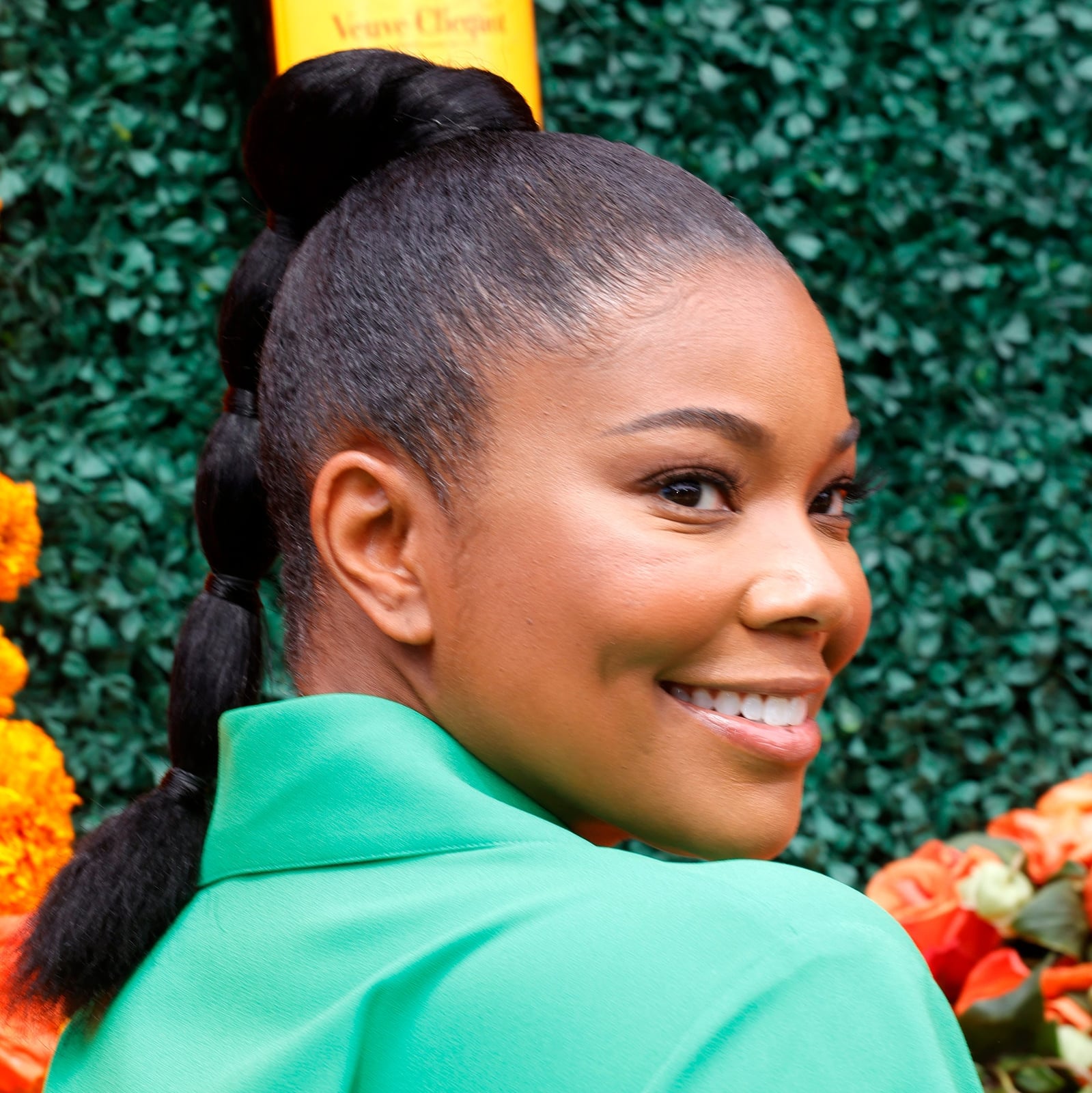 Braided Ponytail With Large Braids and Curls — Braided Ponytail Hairstyles Black