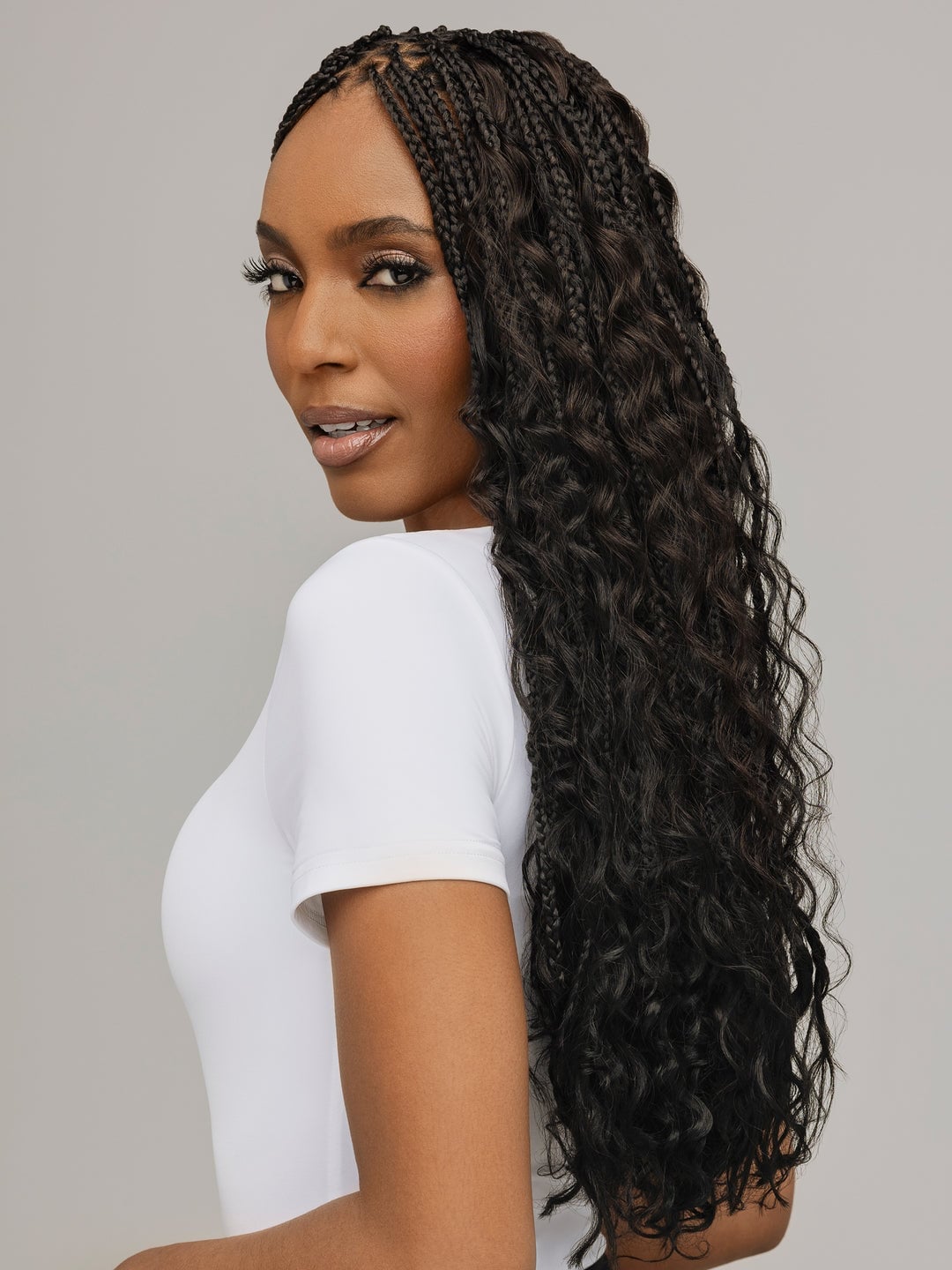 Braids Transitioning to Loose Waves Braids Transitioning to Loose Waves — Braiding Hair