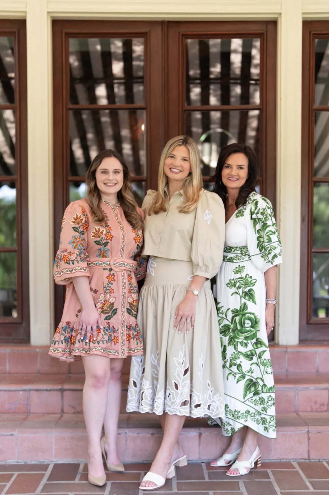 Embroidered Mini Dress in Pink — Bridal Shower Outfits for Guest