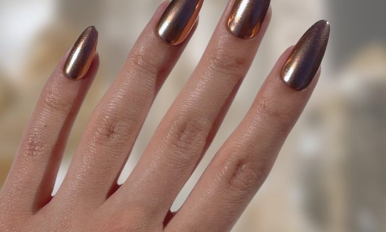 Brushed Copper – Pamper Nail Gallery
