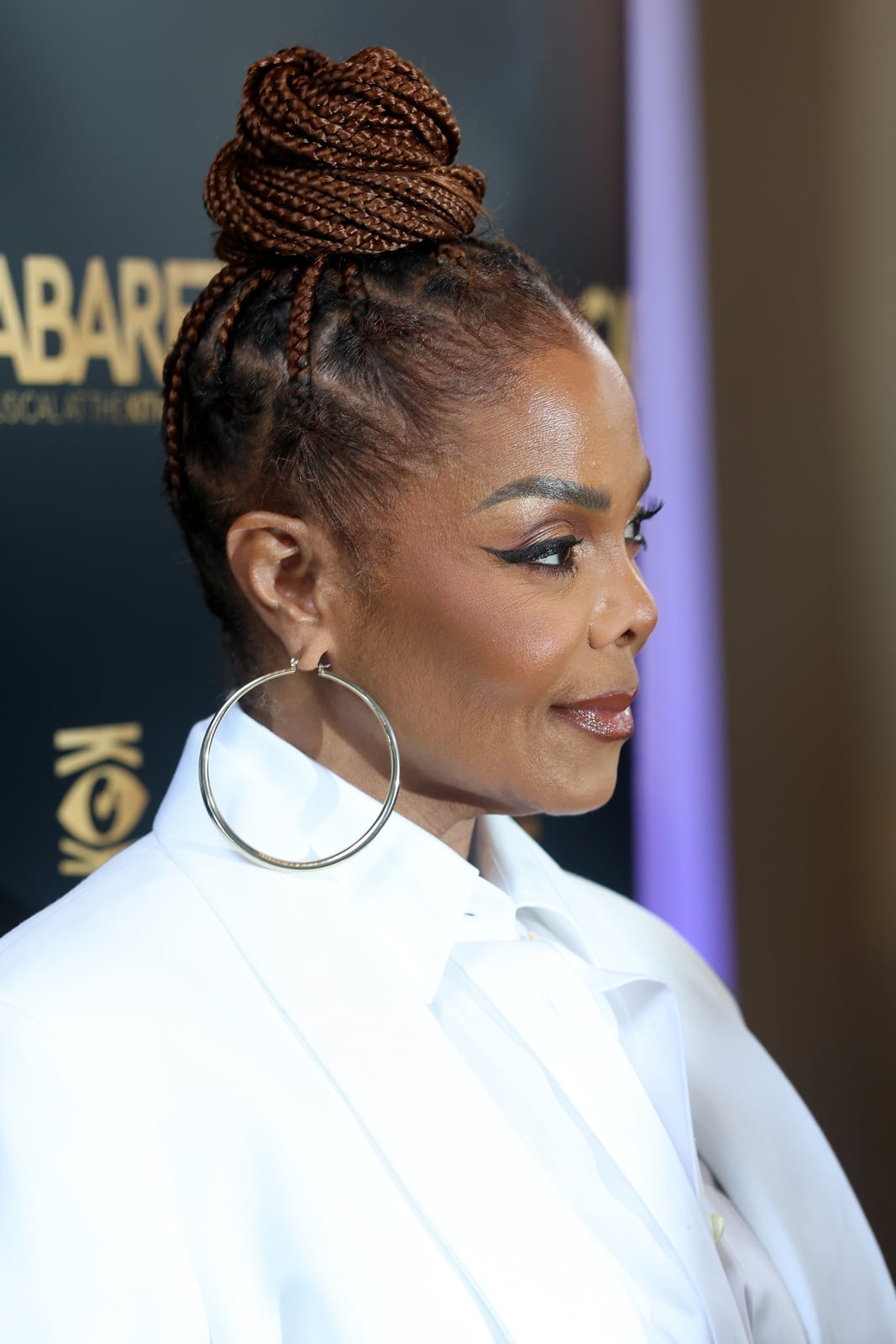 High Bun With Small Box Braids High Bun With Small Box Braids — Bun Braids