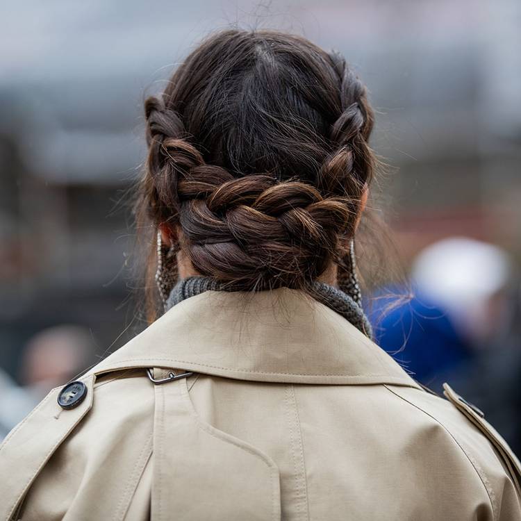 Intricate Braided Crown Updo Intricate Braided Crown Updo — Bun Braids