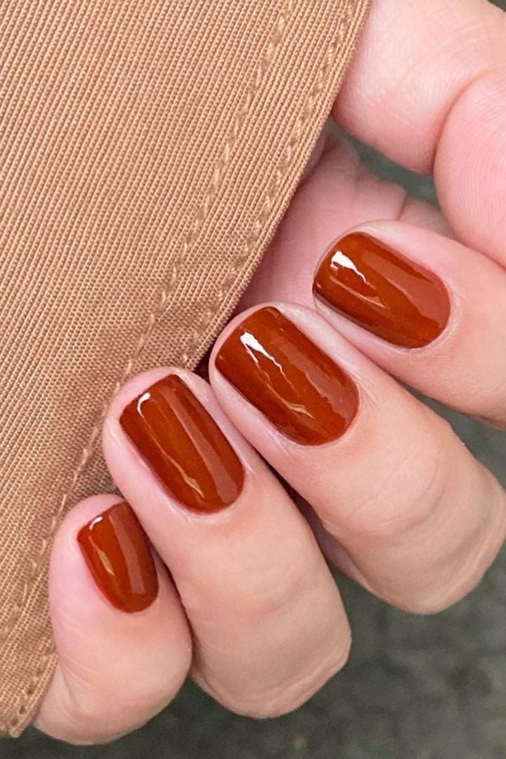 Burnt Orange Tip French Stiletto Nails Burnt Orange Tip French Stiletto Nails — Burnt Orange Nails