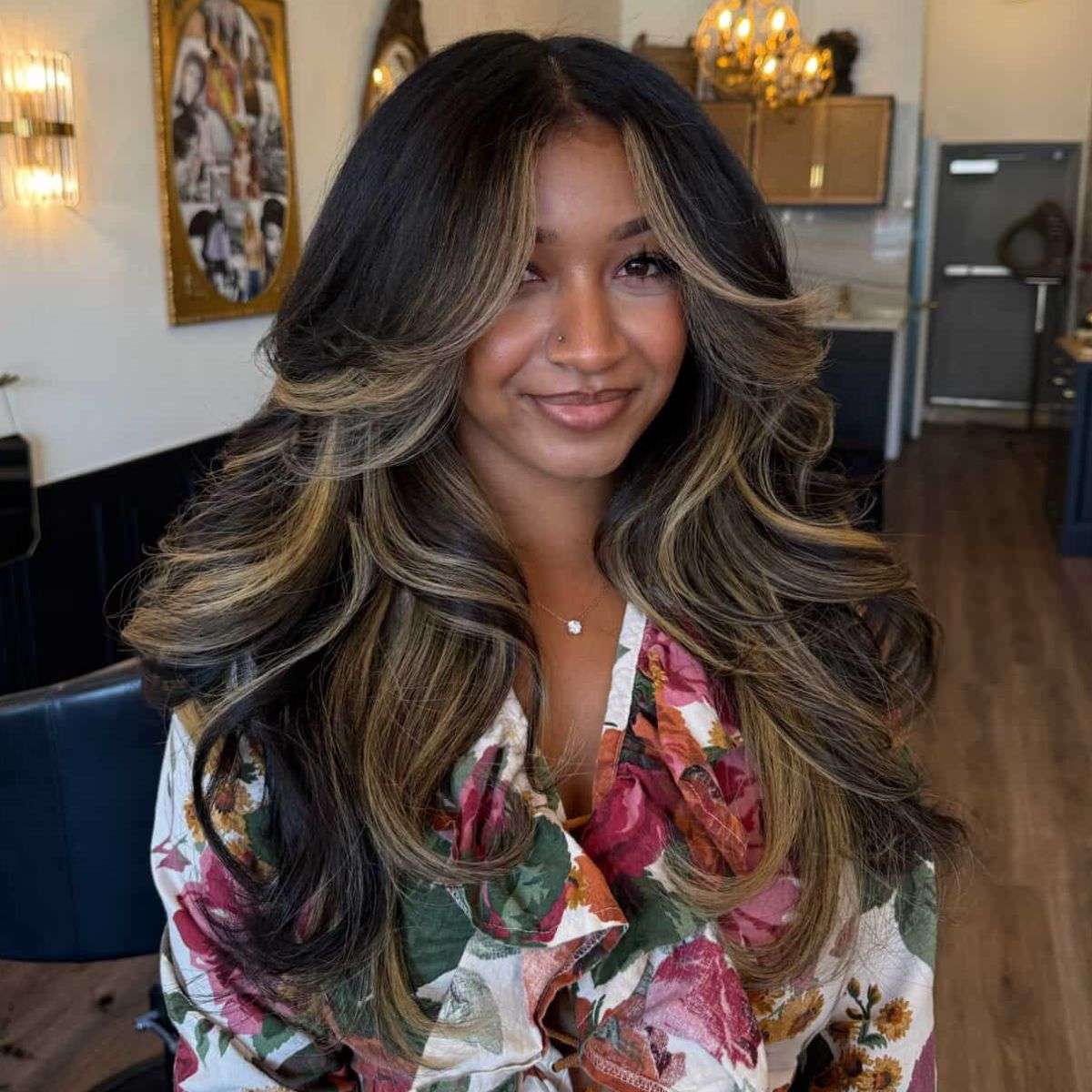 Mid-Back Bronde With Dimensional Caramel Tones — Caramel Brown Hair