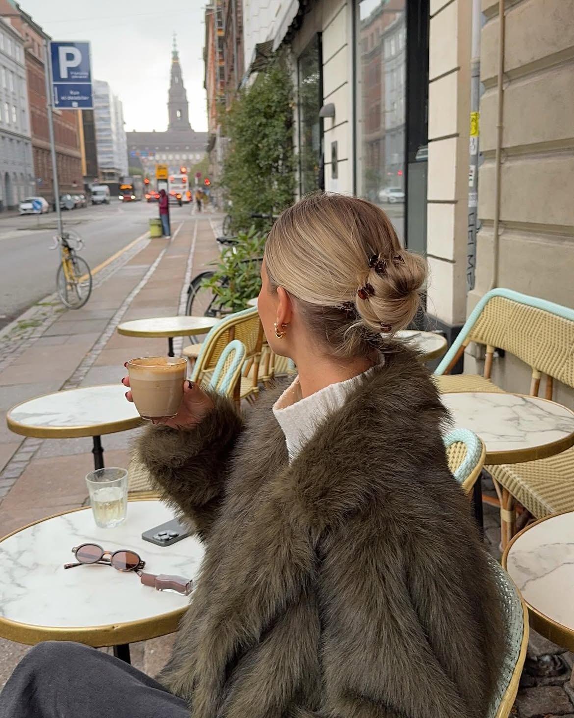 Chic Double Mini Buns With Subtle Waves