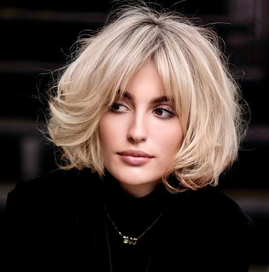 Softly Layered Chin Length Bob Softly Layered Chin Length Bob