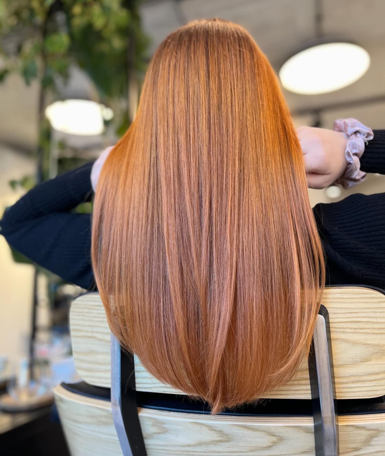 Mid-Back Straight Hair With Cinnamon Mid-Back Straight Hair With Cinnamon — Cinnamon Hair