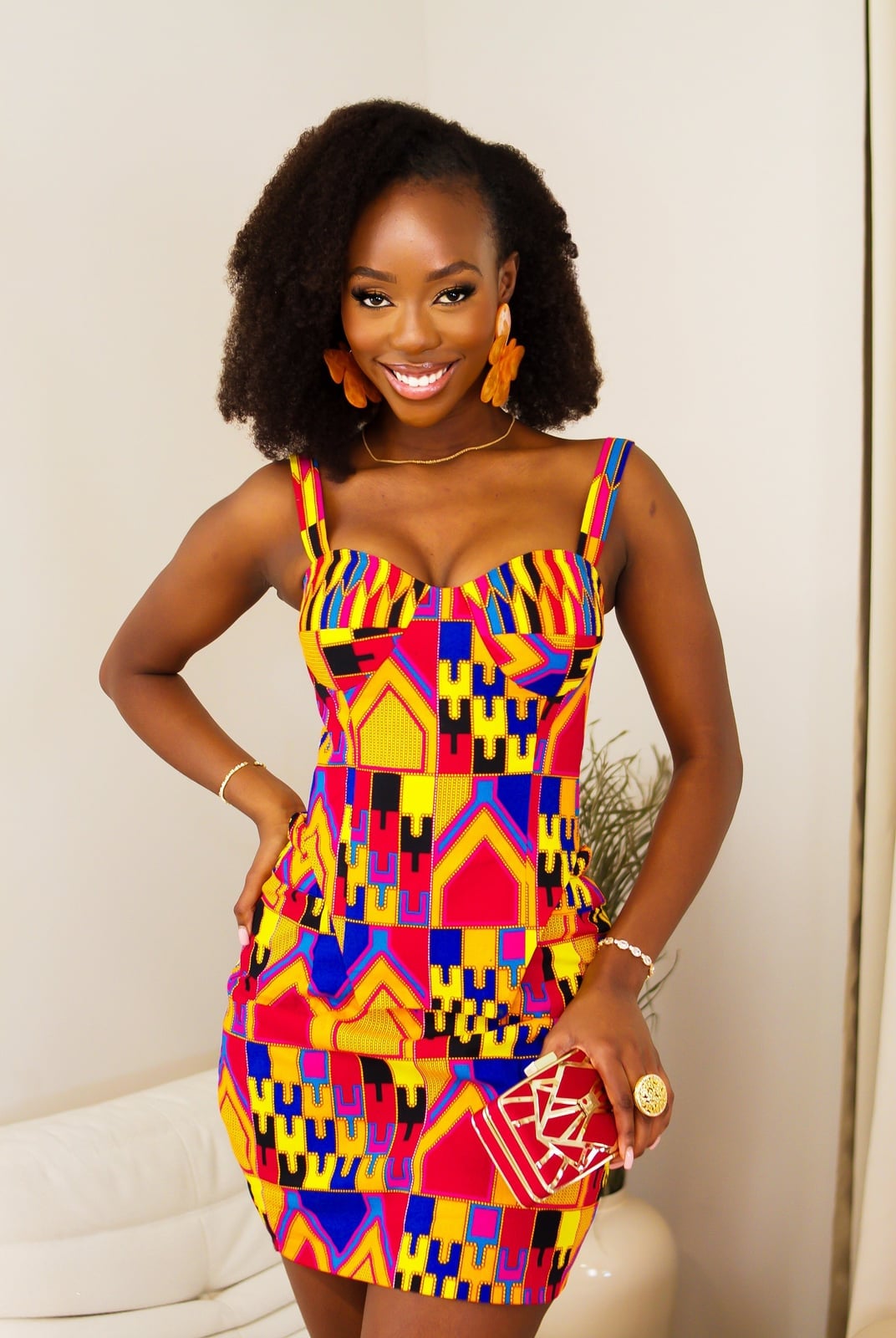 African Print Corset with Matching Mini Skirt African Print Corset with Matching Mini Skirt — Corset Outfits