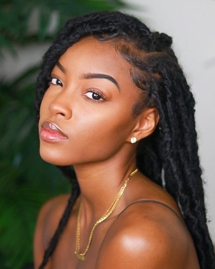 Shoulder Length Crochet Faux Locs — Crochet Hair