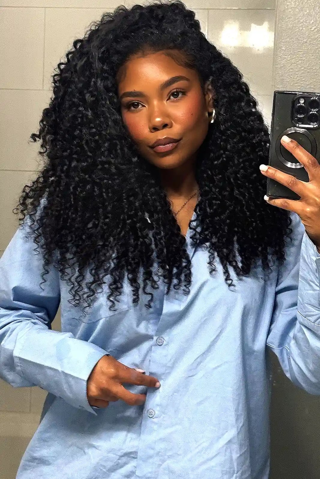 Mid-Back Water Wave Crochet — Crochet Hair